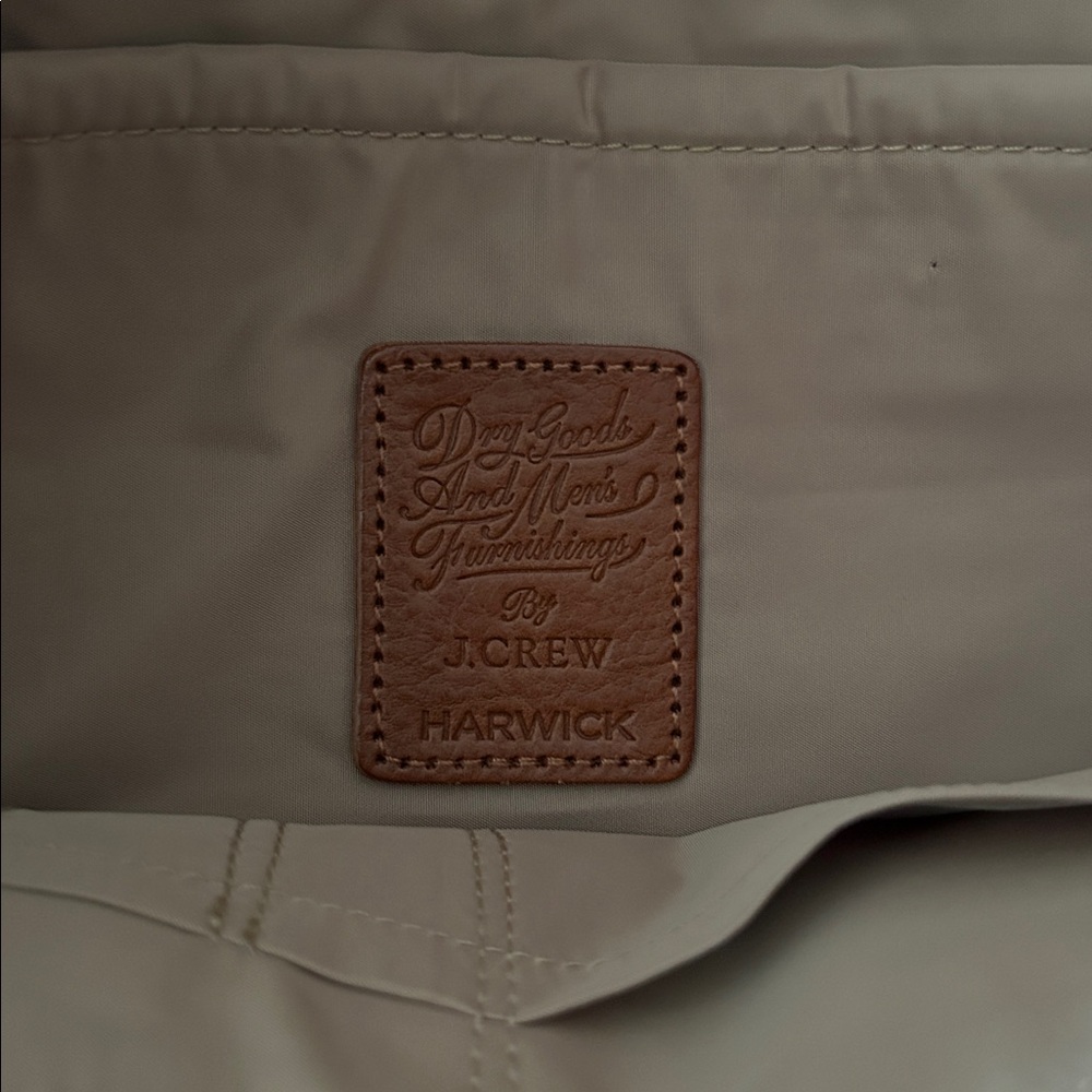 J. Crew Harwick blue nylon messenger bag - Picture 2 of 2